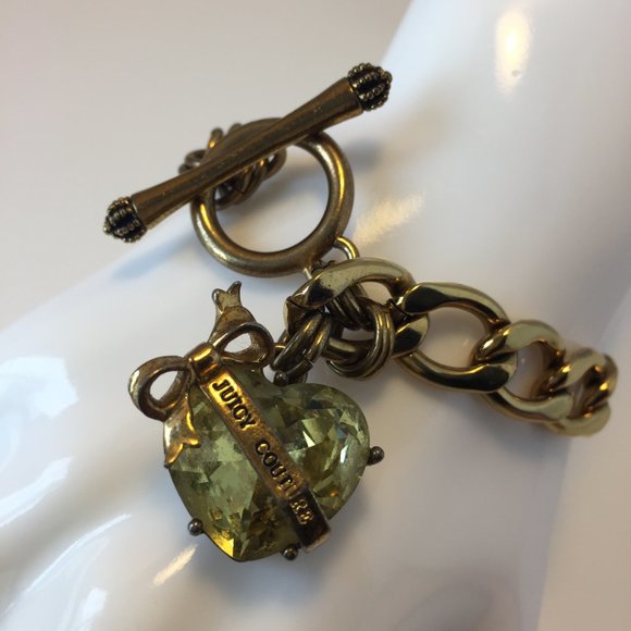 💚🏆💎JUICY COUTURE Gold Charm Bracelet💎🏆💚 - Picture 4 of 4